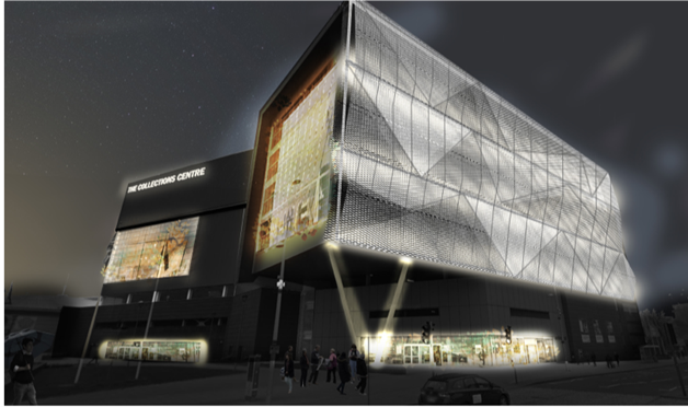 coventrycc's tweet photo. Plans to create a national Collections Centre in the old IKEA building have been announced - It could become home to some of the country’s greatest works of art and provide greater public access to Coventry’s own cultural and heritage collections 🖌️ 🏬 🖼️ 
https://t.co/zqicbFetXx https://t.co/HDa8tqxak9