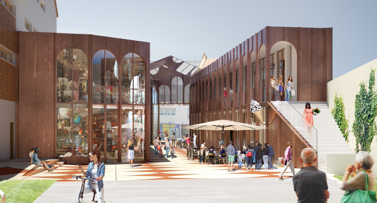 Découvrez les perspectives de la création du Passage Carnot et la métamorphose de l'îlot Henri IV !

Ce projet s’inscrit dans la requalification globale du quartier « #HallesdePau / Foirail » ➡ bit.ly/3akgUVy
#urbanisme