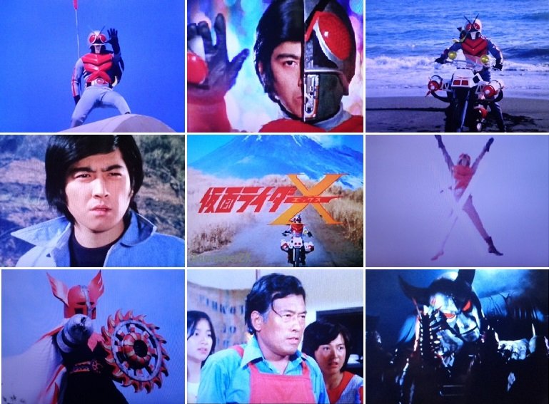 Gr 7 今日2月16日は 仮面ライダーx 放送開始日 1974 メカニカル要素が取り入れられ 初の武器ライドルを持つ深海開発用改造人間 カイゾーグ セッタップ で変身 愛車はクルーザー 立花藤兵衛のコーヒーショップ 後半 V3によりマーキュリー回路が