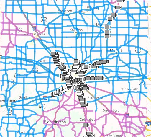 Indot Road Conditions Map Indot West Central On Twitter: "Here Is A Current Picture Of Our Road  Conditions Map, Gray=Good, Blue=Fair And Purple=Difficult. Check Before  Going Out At: Https://T.co/4F999X0Cln Https://T.co/Wpfe69Yoy1" / Twitter