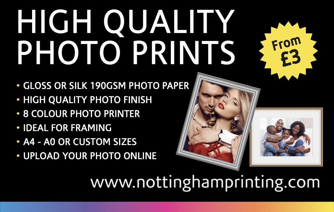 High quality photo prints now available at nottinghamprinting.com
#photoprint #photo #printers #nottingham #photoprinting
