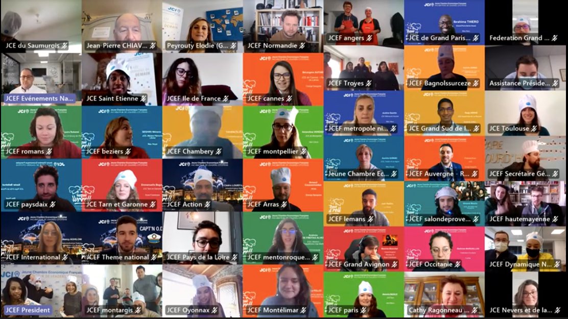 Ce week-end, c’était la conférence des présidents de la JCE Française, en version digitale cette année. 1 week-end inspirant avec ateliers, keynotes, et nouveautés JCEF/JCI 2021. Toutes les recettes pr créer de l’#impact sur nos territoires 😉 #LeadersCitoyens #MondayMotivation