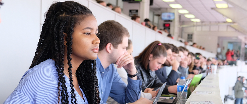 UGA Grady College (@ugagrady) on Twitter photo Tylar Norman (<a href="/tylardione/">Tylar</a>), a journalism major and <a href="/uganabj/">UGA Chapter of NABJ</a> president, is the recipient of the first award from the Taylor Maggiore Fund.
.<a href="/taylor_maggiore/">Taylor Shelby</a> (AB '19) established the fund to build a legacy of helping women in sports media. @GradySports
🔗: t.uga.edu/6Jv Tylar Norman (<a href="/tylardione/">Tylar</a>), a journalism major and <a href="/uganabj/">UGA Chapter of NABJ</a> president, is the recipient of the first award from the Taylor Maggiore Fund.
.<a href="/taylor_maggiore/">Taylor Shelby</a> (AB '19) established the fund to build a legacy of helping women in sports media. @GradySports
🔗: t.uga.edu/6Jv