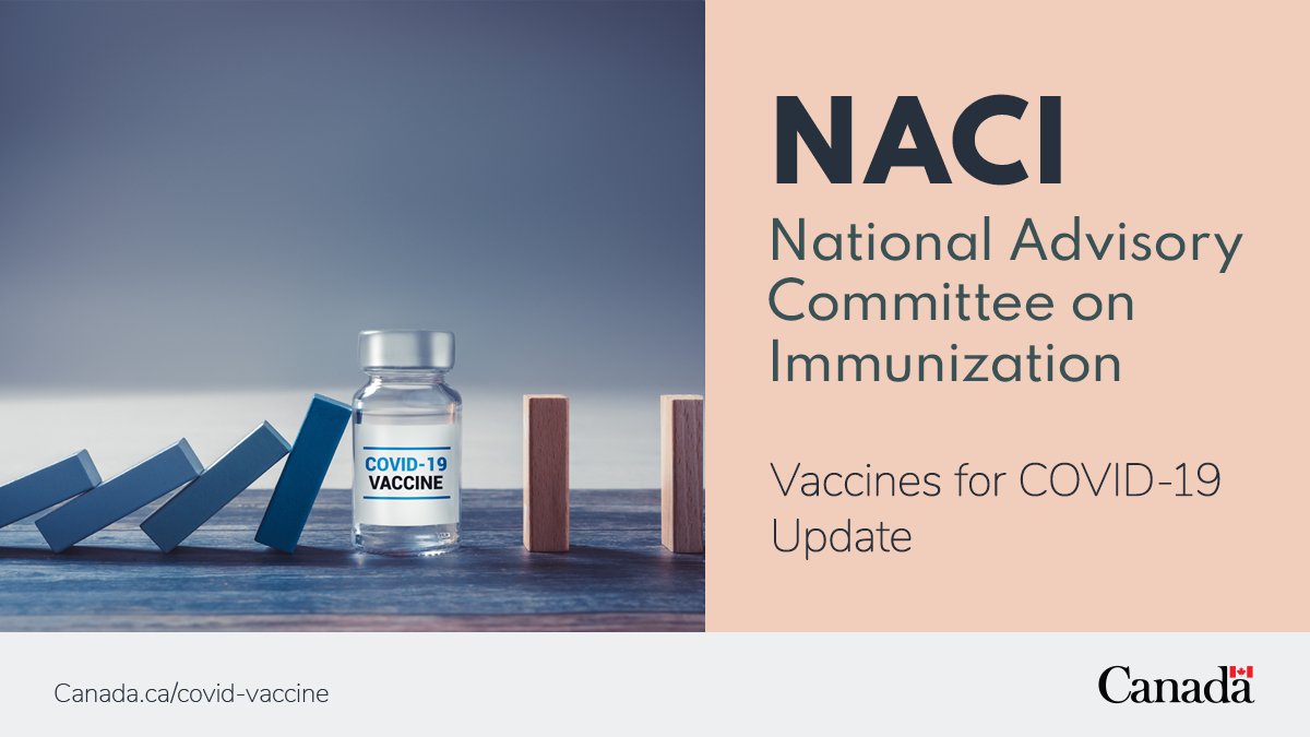 CPHO_Canada's tweet image. The National Advisory Committee on Immunization updated its guidance on the prioritization of initial doses of #COVID19 vaccines to support the efficient, effective, and equitable allocation of vaccines as supply increases in Canada.
canada.ca/en/public-heal… #COVID19Vaccine