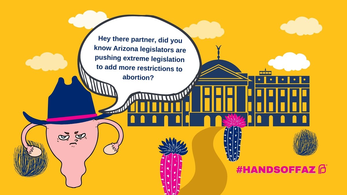 AZ lawmakers are attempting to further restrict and ban abortion. Our communities don’t want that. What we want is COVID relief and abortion to stay legal, safe, and accessible!  @AllAboveAllAct  #handsoffaz