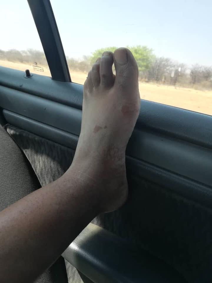 Kris_Bareki's tweet image. Ele @Slax7529 on Sunday after running ha morago ga Mokoko #TeamSlax #StreetlyLoaded