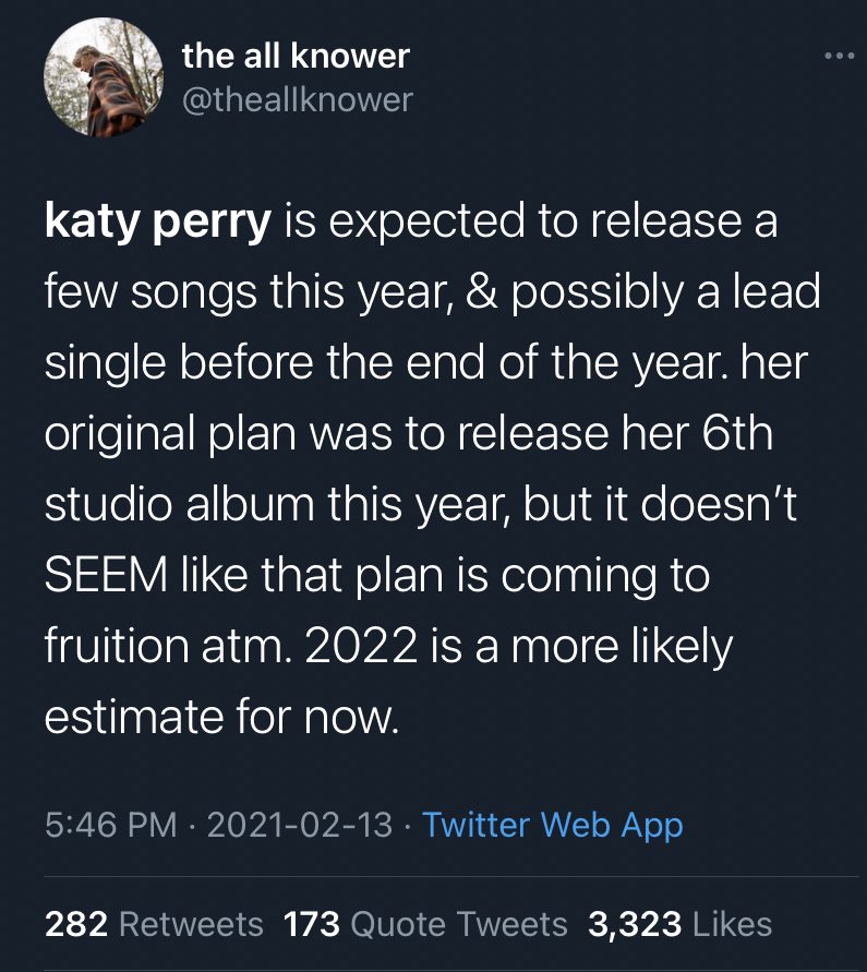 And according to a trusted insider, Katy isn't putting this hype to waste. She is expected to release a few more droplets before starting another era, possibly more personal and about her experiences as a mother.