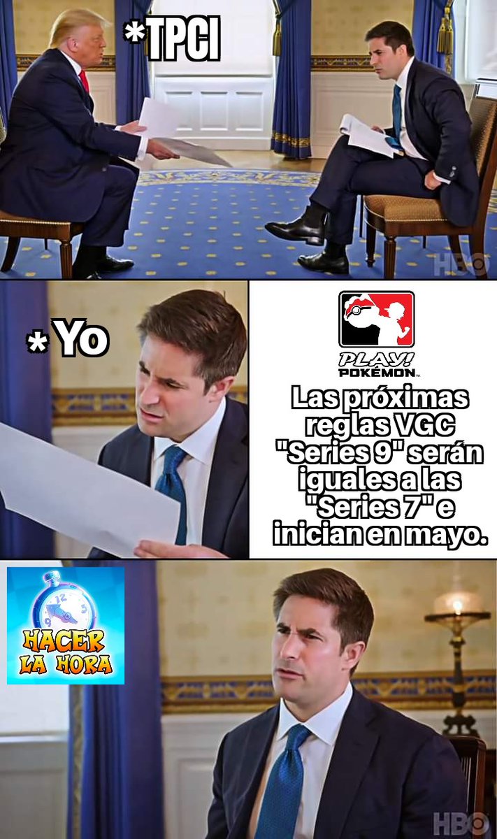 Hoy, se anunció el próximo formato de campeonato mundial: "Series 9" que será idéntico al de "Series 7". Osea que varios Pokémon estrellas de ahora, después ya no estarán permitidas. Por ejemplo: Kyogre, Xerneas, Calyrex, etc. ¿Que les parece? 🤔

Fuente: Serebii.net