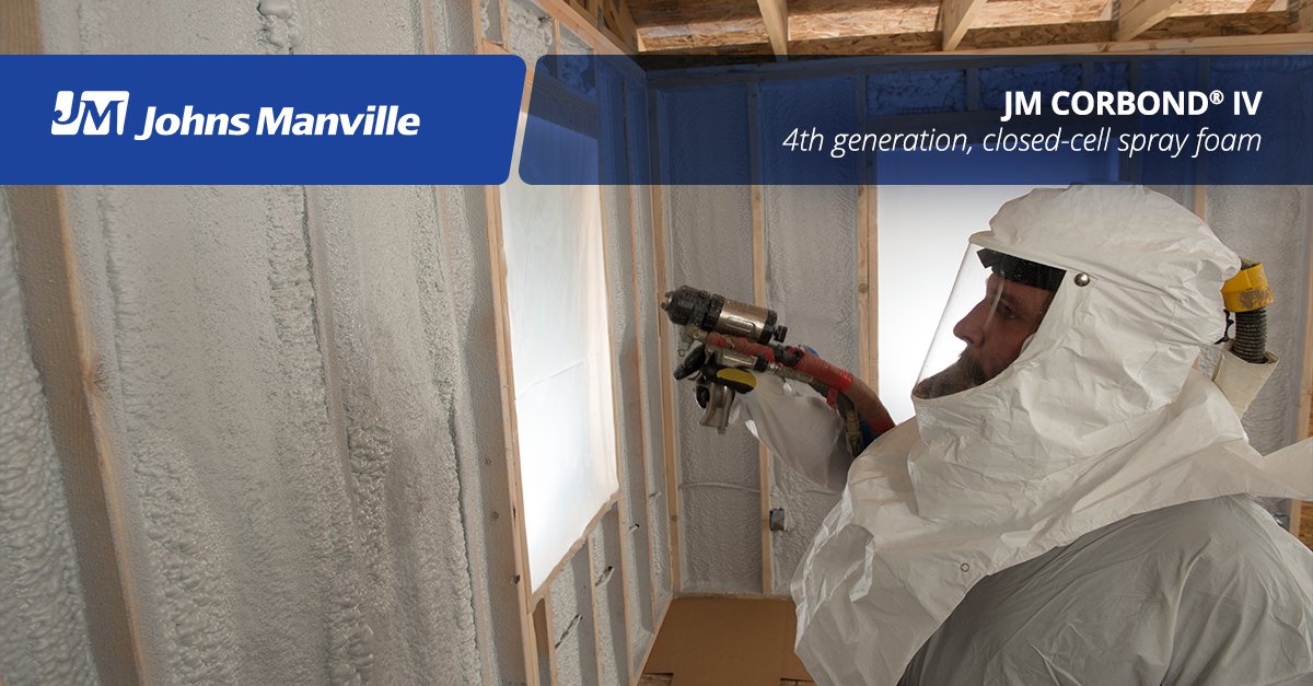 resnetus's tweet photo. Visit the Johns Manville virtual booth to learn more about our new 4th generation closed-cell spray foam, JM Corbond® IV!
#RESNET2021
Learn more at: https://t.co/KUhA2YdbYs https://t.co/CEZeEjRWGu