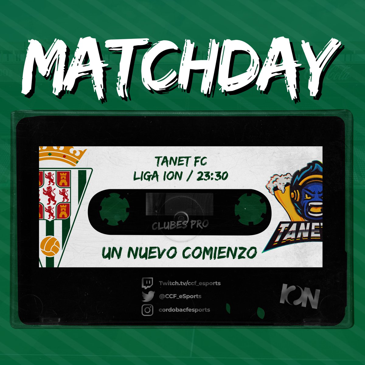 🔥 𝓜𝓐𝓣𝓒𝓗 𝓓𝓐𝓨

🏆 <a href="/VFOspain_ps/">VFOspain PS</a> / <a href="/IONesports/">ION</a> 
🆚 <a href="/elparadorfc/">Elparadorcf</a> / <a href="/Tanet_Fc/">Tanet Fc</a>
🕰 23:10 / 23:30
🎮 #ClubesPro 

💚 #CCFeSports