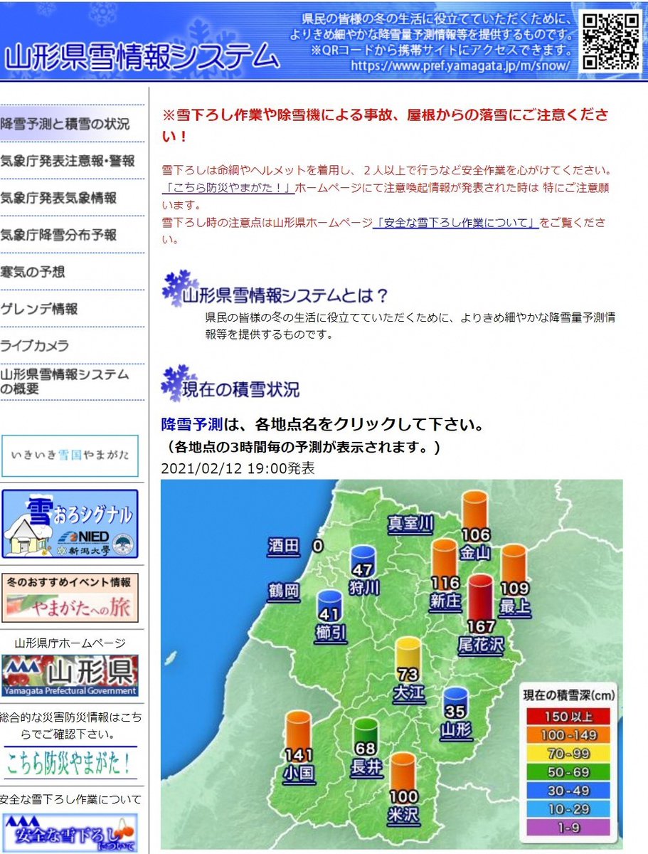 山形 県 天気 予報