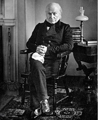6. John Quincy Adams was the first to wear long trousers, rather than knee breeches at his inauguration in 1825.  #PresidentsDay