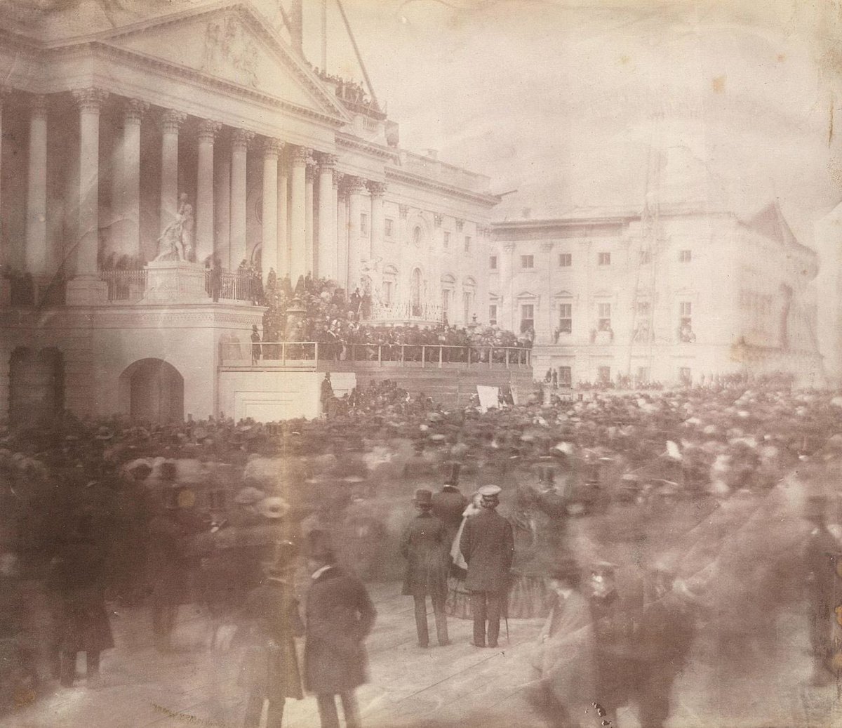 15. James Buchanan’s inauguration in 1857 was the first inauguration ceremony known to be photographed. #PresidentsDay
