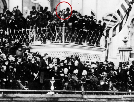 16. Abraham Lincoln’s second inauguration in 1865 was attended by his assassin John Wilkes Booth. #PresidentsDay