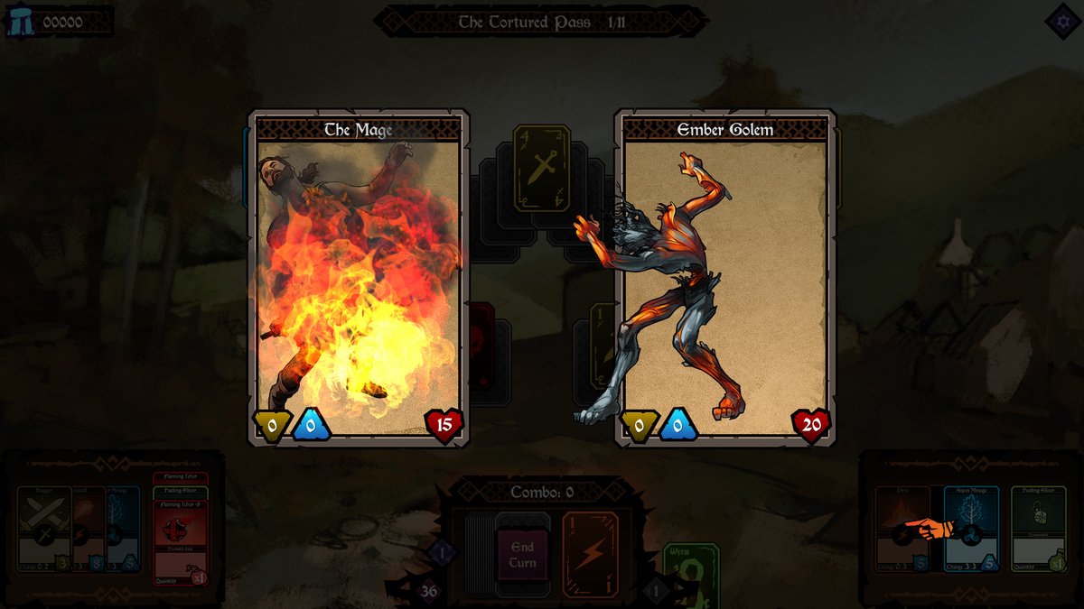 Ancient Enemy ($8.99) - y'all thought Shadowhand up earlier in the list looked intriguing? why not try the next game by the same devs? a combat solitare RPG set in a world of magic and decay - Slay the Spire and Puzzle Quest fans, check it out!  https://store.steampowered.com/app/993790/Ancient_Enemy/