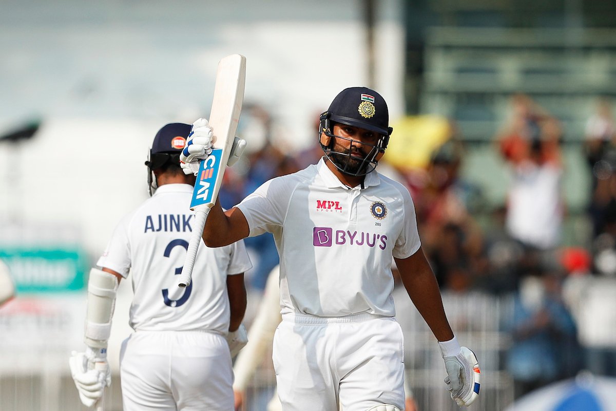 This century is special as it comes on in difficult situation & on turning track. When everyone whining on pitch & he made it look like a cakewalk. Eventually he got out on 161(231). In which he hits 18 4s & 2 6s with strike rate of 69.7 An absolute magnificent knock. #RohitSharma