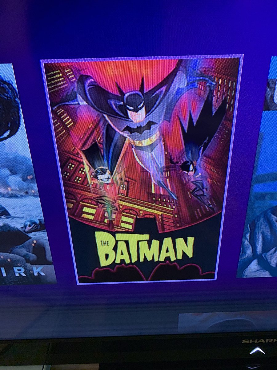 _mikeyrocks's tweet image. Noticed a weird thing on @hbomax... that #Batman is the animation style from #BTAS or #JusticeLeague not from #TheBatman animated series... I wonder who put this together 🤔