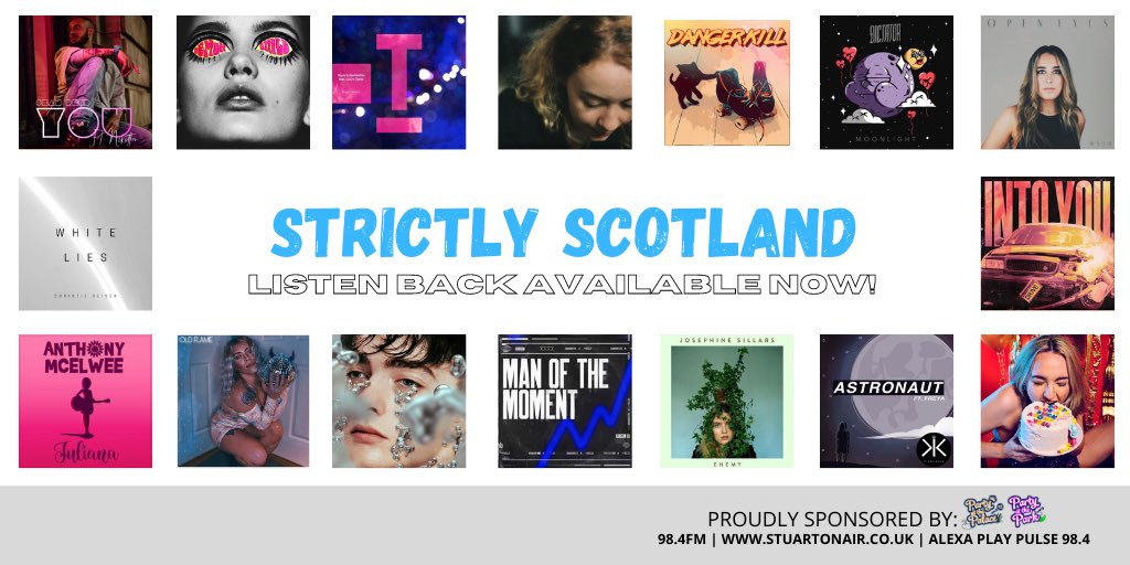 Including music from:

<a href="/RansomFA/">Ransom FA</a> @p_actionfigures <a href="/yumhoneyblood/">𝐻𝑂𝑁𝐸𝑌𝐵𝐿𝑂𝑂𝐷</a> <a href="/illyandbarri/">illyus & barrientos</a> <a href="/anthonymcelwee/">Anthony McElwee 🌻🎵</a> <a href="/JosephineHere/">Josephine Sillars</a> <a href="/hannahslavin___/">Hannah Slavin</a> <a href="/lizziereidmusic/">Lizzie Reid</a> <a href="/Dictator_Band/">Dictator</a> <a href="/DylanFraser/">Dylan Fraser</a> <a href="/MiracleGlassCo/">Miracle Glass Company</a> <a href="/christieoliver_/">Christie Oliver</a> 

Listen Here: linktr.ee/stuartonair