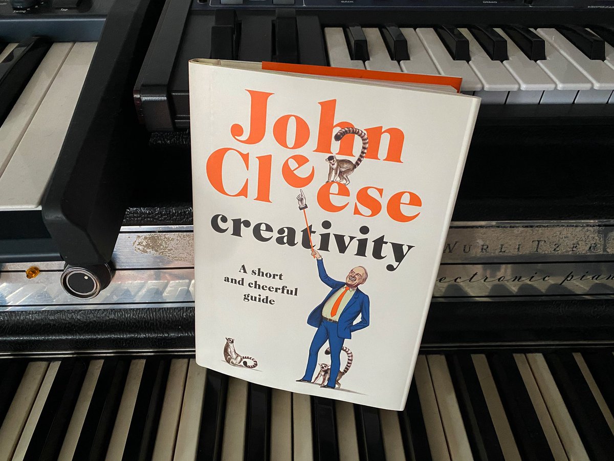The right book at the right time. Thanks <a href="/JohnCleese/">John Cleese</a>