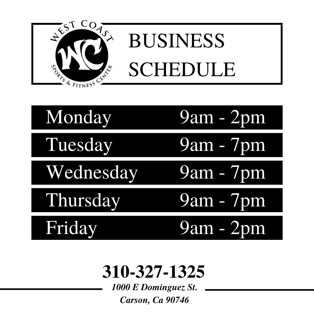 WCSFCenter's tweet photo. New business schedule, and yes we are open for President's Day! Call today and book your appointment!
#Fitness #WCFam #Healthy #Acupuncture #Chiropractic #Massage #FatLoss #GrowSomeGoals #Workout #Trainer #Train #Exercise #FatLossJourney #HolisticHealing #NaturalMedicine #Heal https://t.co/2TRSUD3gI9