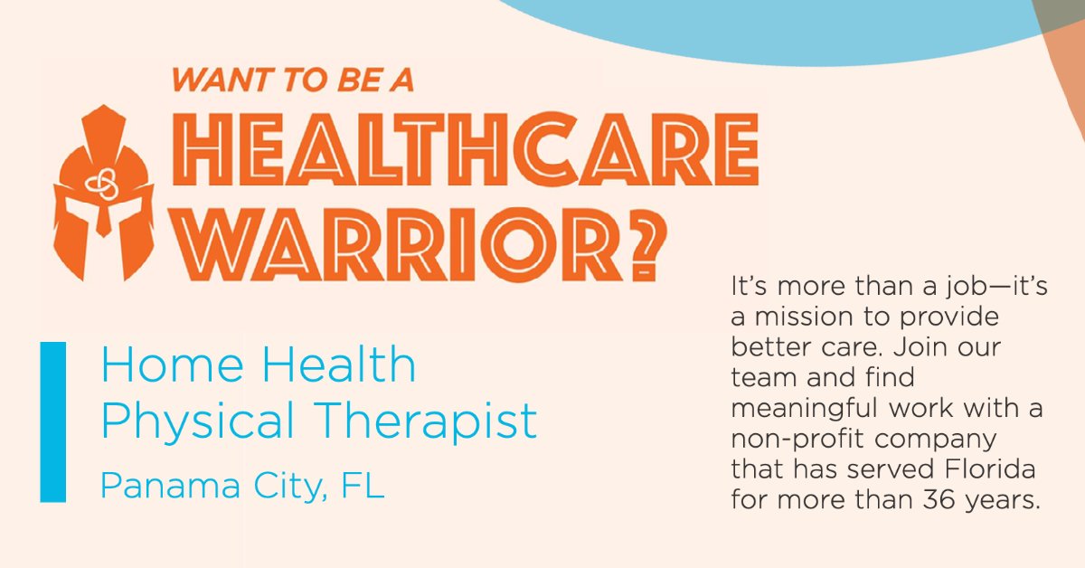 We are looking to hire a Physical Therapist for the Panama City area! 

Our teammates enjoy a supportive environment and flexible schedule with advancement opportunities.

Apply Now: bit.ly/3acheW9