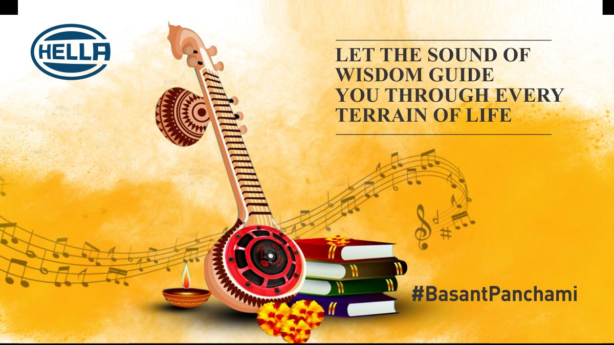 Hella_India's tweet photo. Let the melody of wisdom and knowledge usher you through the path to prosperity. We wish you all a blessed Basant Panchami.
#BasantPanchami #HellaHorns #Hella #HellaIndia #Horns #Melody https://t.co/71aWrDALfa