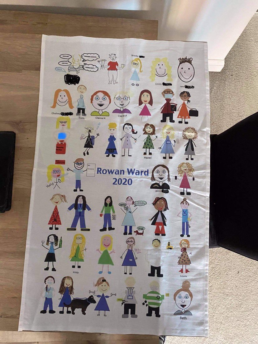 Loving our keepsake of our 2020 colleagues #TeamRowan <a href="/SomersetFT/">Somerset NHS Foundation Trust</a> 😍😍😍