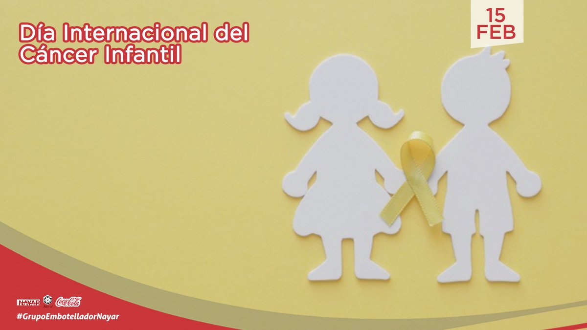 15 FEB - DÍA INTERNACIONAL DEL CÁNCER INFANTIL 

Hoy conmemoramos a todos esos pequeños que han luchado o están luchando esta GRAN BATALLA día a día🙌🏻 creemos conciencia sobre la importancia de realizar un diagnóstico temprano y un tratamiento inmediato.
 
#GrupoEmbotelladorNayar