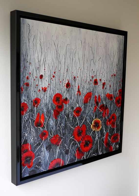 The Golden One - Palette knife oil paints with 24Ct Gold on gallery canvas. Please Retweet if you like it?