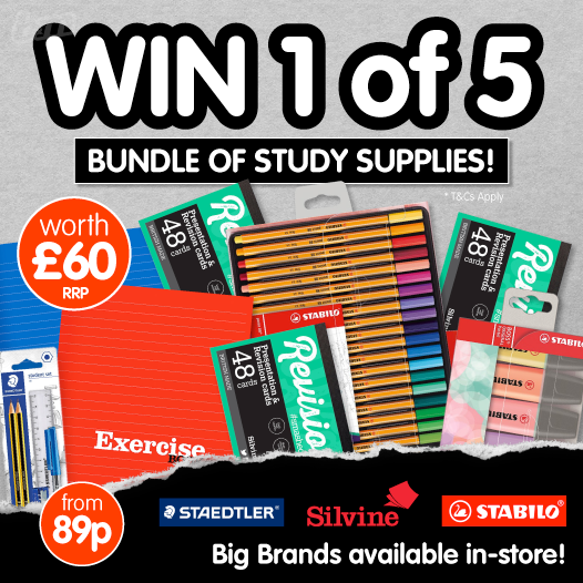 Silvine_UK's tweet photo. This week, we're running a giveaway with @STABILOUK and @bm_stores - you could win everything in this image!
β
To enter, check out the post on @bmstores's instagram!
#revision #revise #giveawaybundle #stabilo #stabilouk #b&m #b&mstores https://t.co/w0mPwLMmRL
