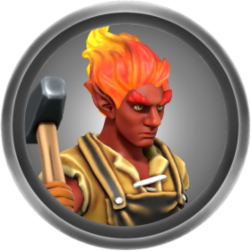 character_dnd's tweet photo. Avi and Embric from Waterdeep Dragon Heist. They are a married couple who run a blacksmiths in Trollskull Alley. Embric is a gruff Fire Genasi and Avi his husband is a Water Genasi who is warm and inviting. #Dragonheist #DND #waterdeep #heroforgecolor #dnd5e https://t.co/NftH9BuR54