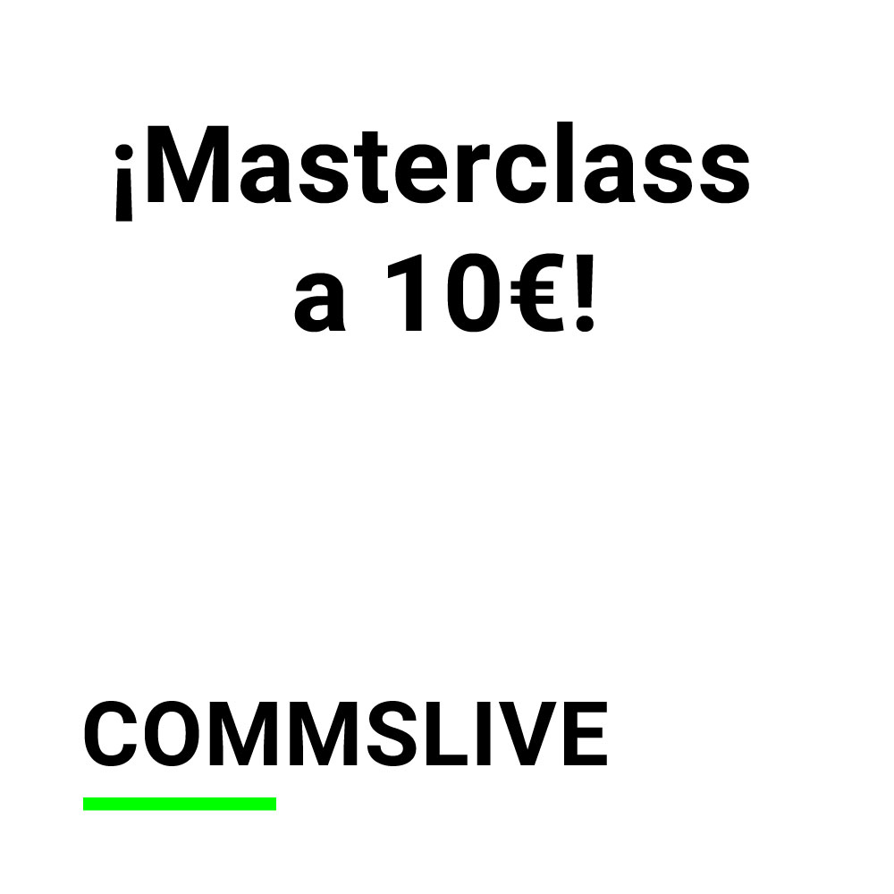 commslive_'s tweet image. El 2021 viene cargado con sorpresas en Commslive. 

👉¡Ahora las masterclass las tienes a 10 euros! 

Aprende de los mejores en comunicación, marketing y audiovisual.

🏘️ Infórmate: commslive.com
🎓 Aprende: commslive.com/masterclass/

#Formacion #Consultoria #Comunidad