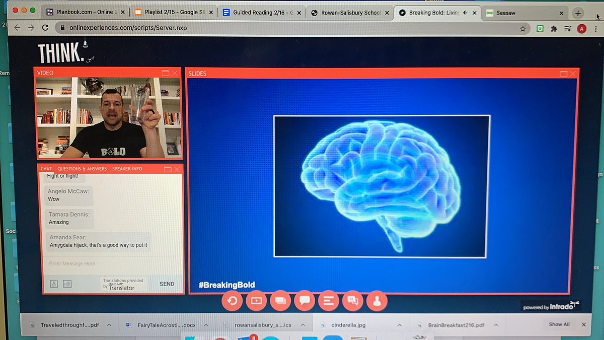 Every stitch of learning we do must be “BOLD”... “B”lending “OLD”.  #RSSThink2021