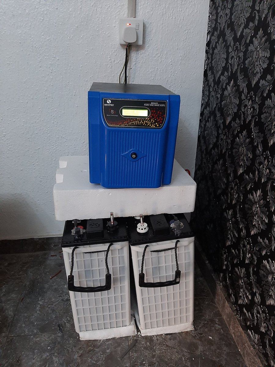 yourinverterguy's tweet photo. 2.5kv inverter
2 pieces of 12v/220ah batteries.
No battery rack.
Total package: 389k https://t.co/mvfK0WIMY1