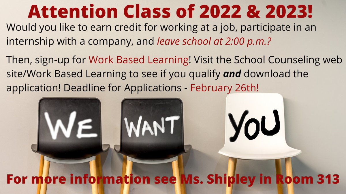 BhsWork's tweet photo. BHS students, For more information, follow this link:
WBL https://t.co/rhJ5SskrS1
@bhsdawgs @beardenguidance https://t.co/RNd1nW5oJB