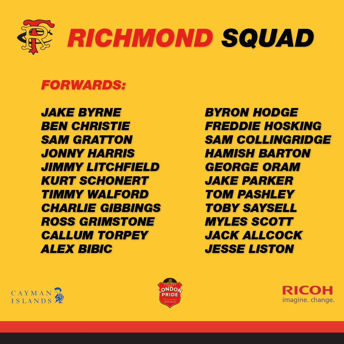 Richmond Rugby tweet media