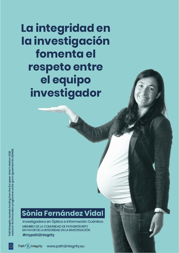 kathamiller's tweet photo. ¡Me encanta este poster! "La integridad en la investigación fomenta el respeto entre el equipo investigador" Así es y así debe ser.
👉Sonia Fernández Vidal.
#mypath2integrity https://t.co/yKONer3b3e
