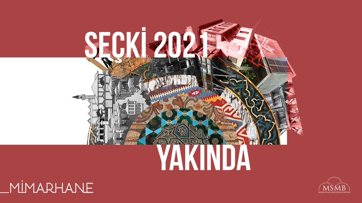 Mimarhane Seçki 2021 çok yakında
Detaylar için takipte kalın!
#mimarhanesecki #mimarhane