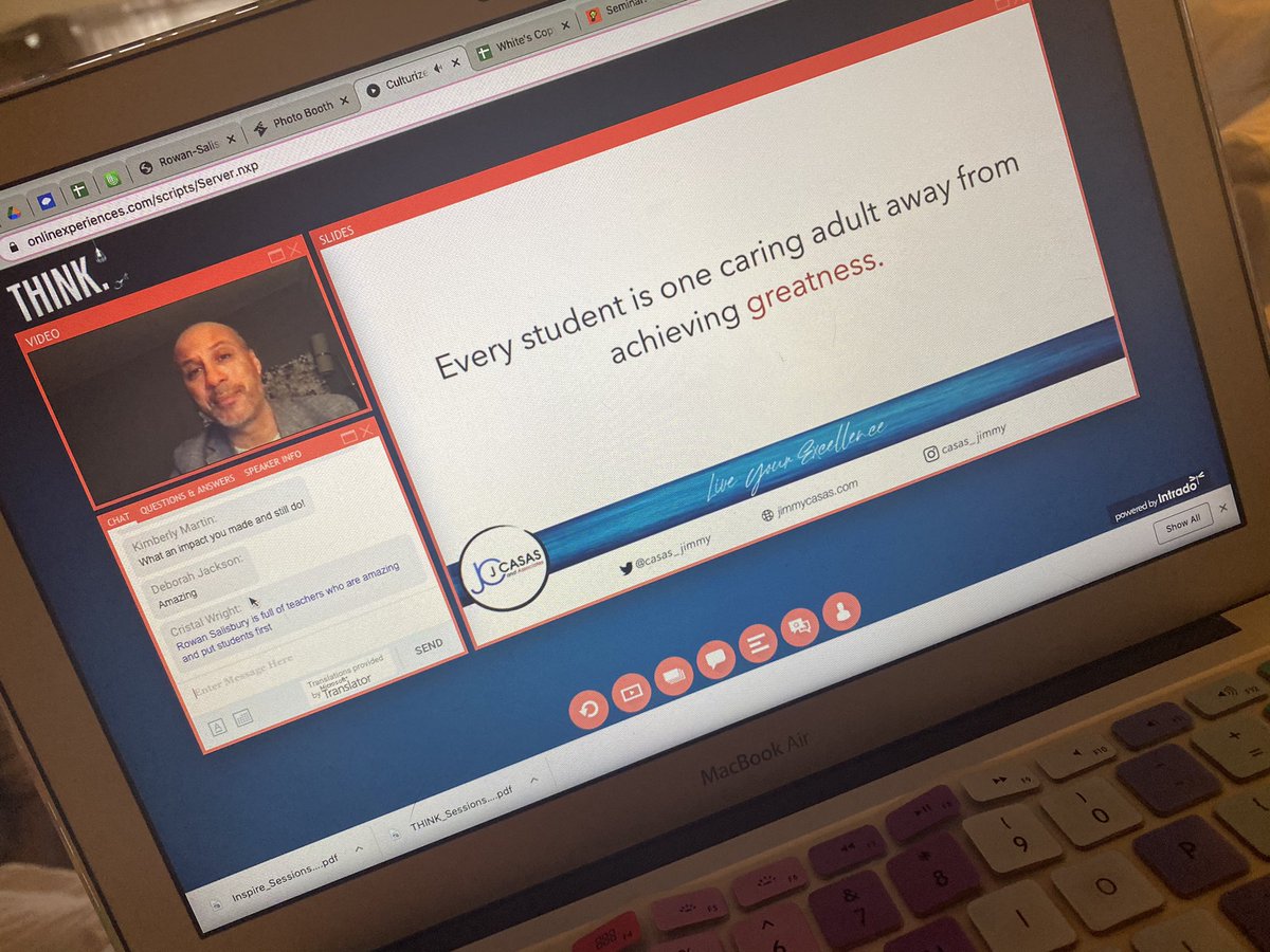 I want to be that one adult!! <a href="/casas_jimmy/">Jimmy Casas</a> - Thank YOU for being a champion for kids and educators. #RSSTHINK2021 #BeTheChange