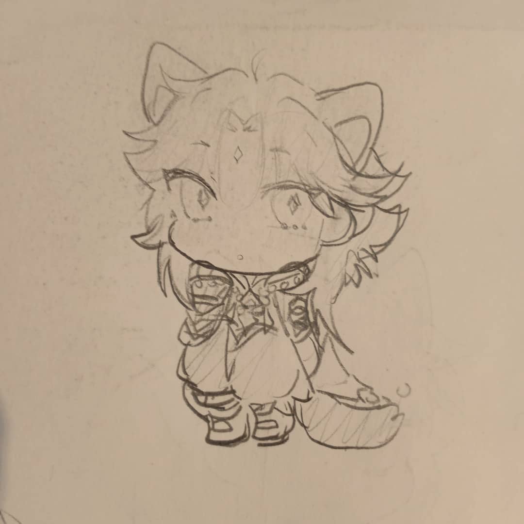 echozoo_'s tweet photo. Hi twt here are some xiaos I drew in the past few days.... how to have a consistent artstyle....I will post actual art eventually I swear 😿 https://t.co/HCCIigOg44