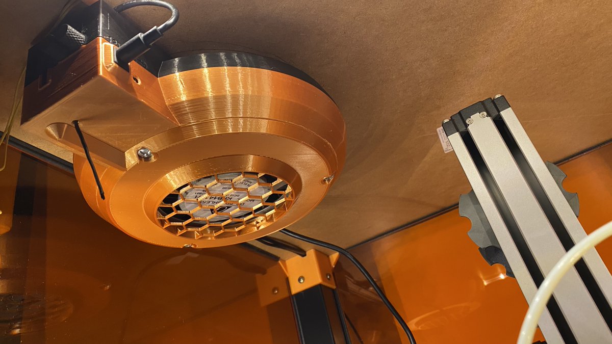 LionLionB's tweet image. I made this with with my 
@snapmaker
 A350 to avoid opening my windows during winter while I was doing laser engraving and ABS printing with my Snapmaker Original.  

youtu.be/S70lB-32LDo

#snapmaker
#SnapmakerJ
#snapmaking
#upcycling