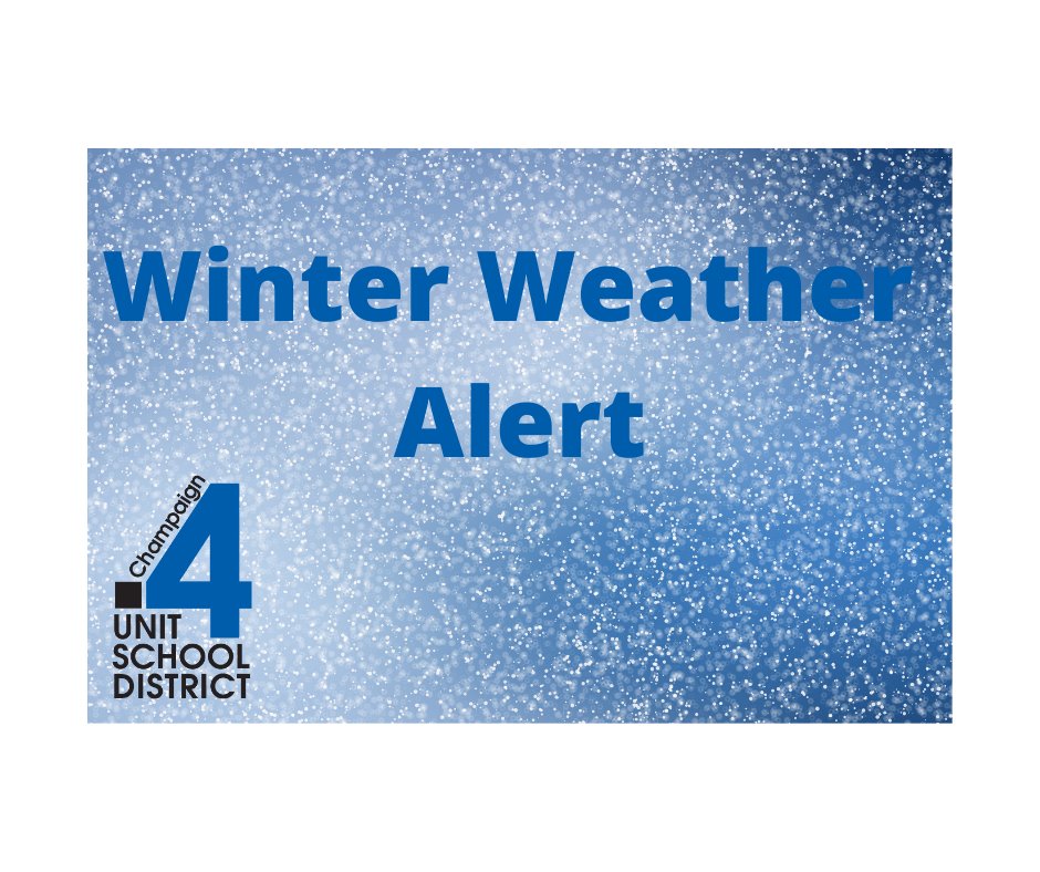 Unit4Schools's tweet image. Due to the projected weather forecast for tomorrow, #Unit4 will have a full remote instructional day. All students &amp;amp; staff PreK-12 should follow the Monday Full Remote Instructional Schedule.  
Athletic updates will be provided by the coaching staff.

ow.ly/owiF50DAHP1