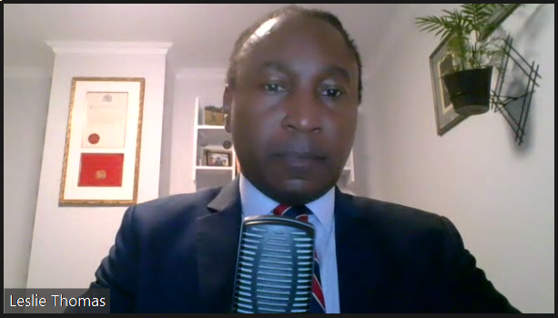*HAPPENING NOW* Our Professor  @_lesliethomas QC is speaking at  @TheInnerTemple's event 'What Does It Mean to Be Anti-Racist in a Profession Full of Privileged People?'