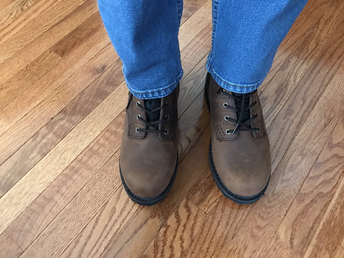 Got my new Georgia Boots on <a href="/GeorgiaBoot/">Georgia Boot 🦅</a> Very comfortable!