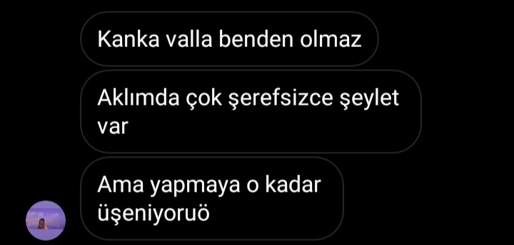 Sadece ben kadar şerefsiz bi knk istemiştim, ama bu benden beter :(