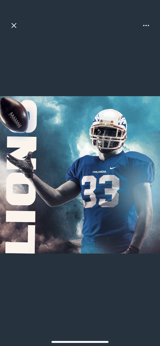 Blessed to receive my 5th offer!
<a href="/coachcollier1/">Alex Collier</a> <a href="/FULionsFootball/">Finlandia University Football</a>