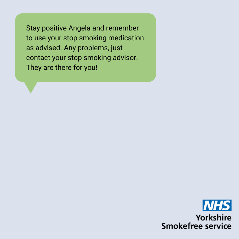 YSmokefree's tweet image. We are there for you every step of the way - even by text 📲 #quitsmoking #smokefree #textsupport