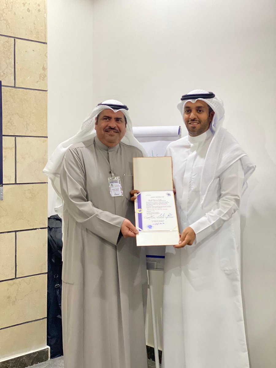 الحمدلله بفضل الله وتوفيقه 
تم اعتمادي مدرب معتمد 
من معهد 
New World Academy
المعتمد من ديوان الخدمة المدنية

نسأل الله التوفيق والسداد