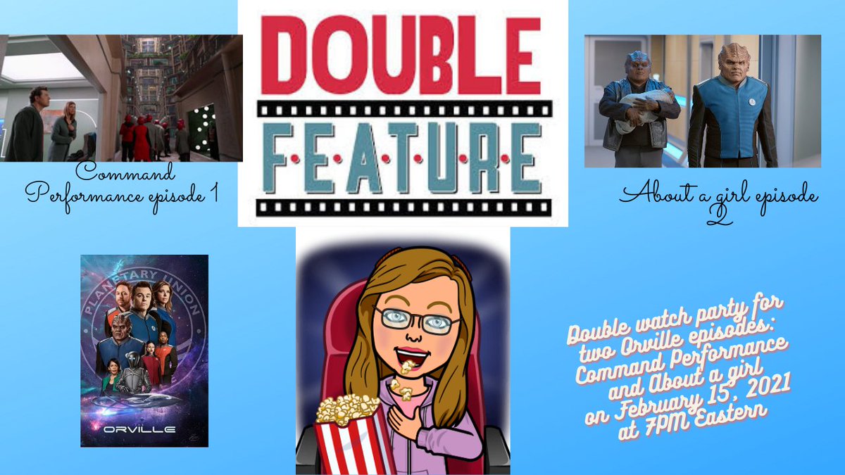 avp60685's tweet photo. About 6 more hours to go for my double watch party for two episodes of the Orville series! I'll be joined by @rebelheartrose and @BIGDaddio29, there's still space available for you if you are interested! #theorville #watchparty https://t.co/8M9Gd3dBF7