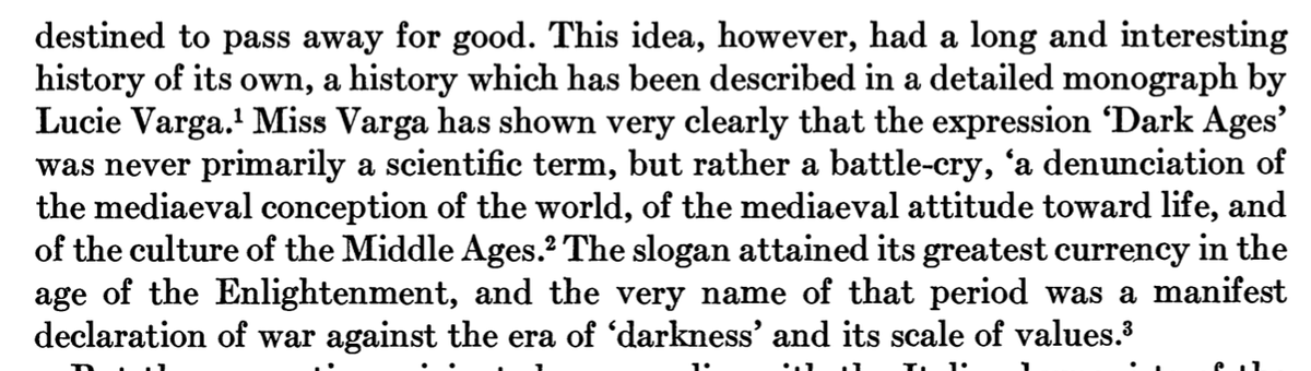 medievalchina's tweet photo. Lucie Varga (1904–41), historian of the #Annales school, who wrote a conceptual history of the Dark Ages (Das Schlagwort vom "finsteren Mittelalter") in 1932. Came across in an article by Theodor Mommsen (the other one) on 'Petrarch's Conception of the 'Dark Ages'.
#medievalisms https://t.co/rIQzl5Z9QD